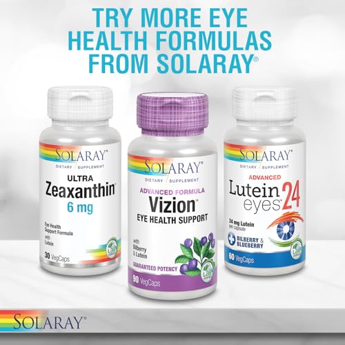 SOLARAY Bilberry & Lutein