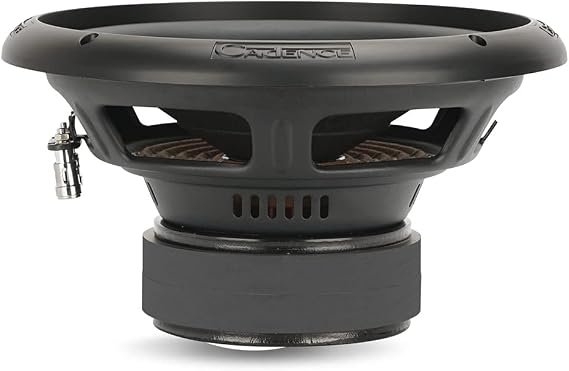 Cadence CMW104S 10 Inch Car Audio Subwoofer 700 Watts 89dB 2 Inch SVC 4 Ohm Momentum Series