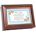 Cottage Garden Dear Aunt Woodgrain Music Jewelry Box Plays You Light Up My Life