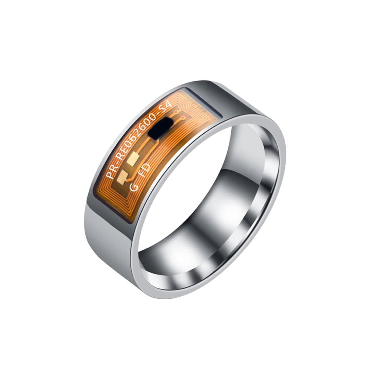 SWOOMEY Anillos Para Hombre Anillo Inteligente Nfc Anillo Inteligente Para Hombres Anillo Nfc Etiqueta Acero Inoxidable Etiquetas Números