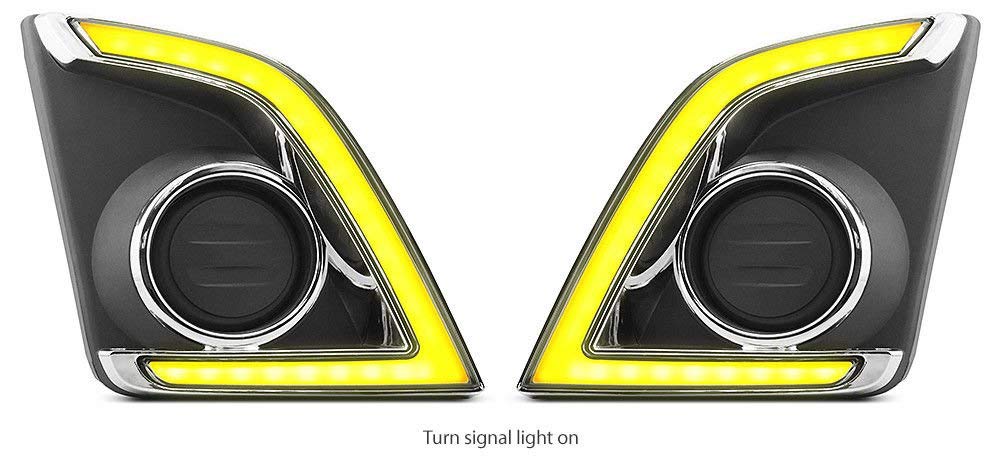 tunez LED DRL Luz de circulación diurna intermitente D-Max luz antiniebla coche niebla