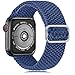 Cinturino Apple Watch 38mm 40mm 41mm, Cinturini di Ricambio in Nylon Intrecciato Elastico Cinturino per Apple Watch 41mm Series 7/40mm Series SE/6/5/4/38mm Series 3/2/1