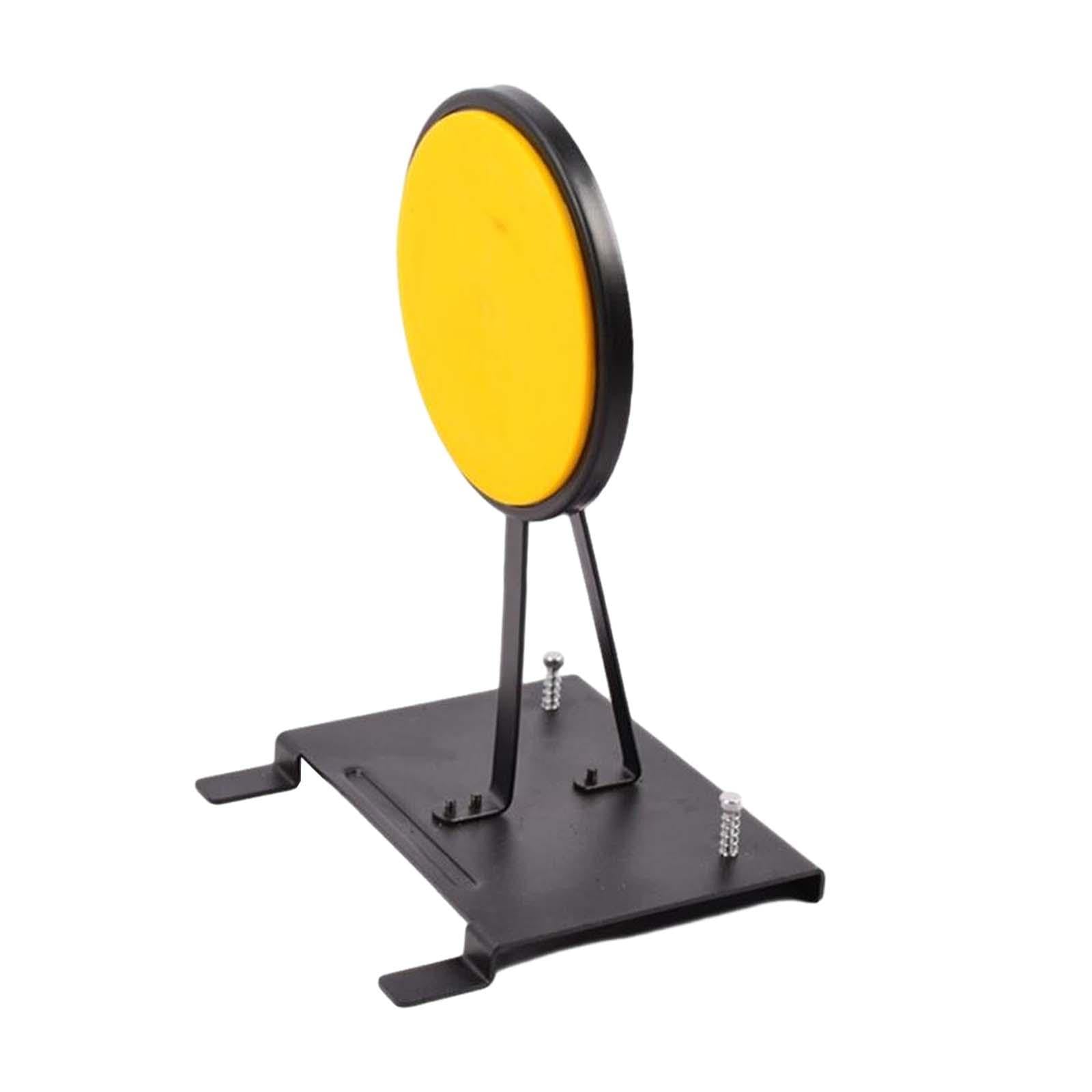 Oshhni Kick Drum Pad, Percussion Instruments Zubehör, Mute Drum Beater Übungspads für Schlagzeuger, Lehrling, Gelb