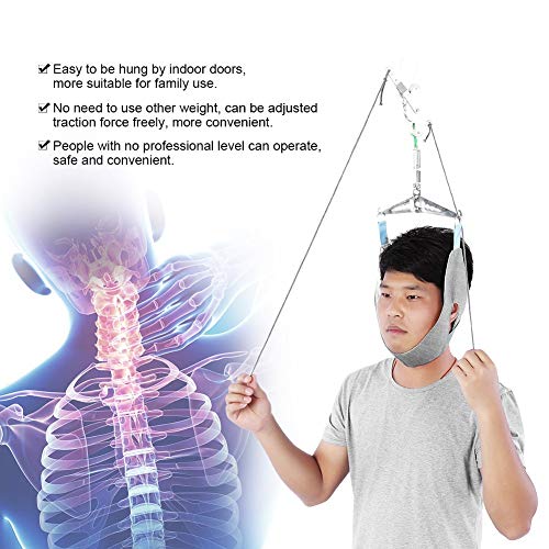 MOXIN Cervical Neck Traction Device, Neck Traction Stretching Device, Ergonomic Traction Support Pillow