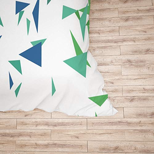 Parure de lit 3 pièces multicolore avec housse de couette et taies
