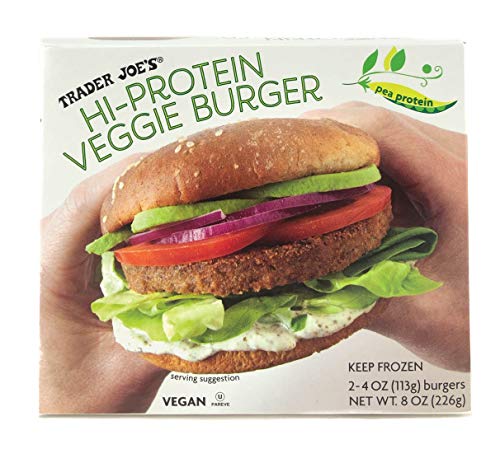 Trader Joe's Hi- Protein Veggie Burger (6 Pack)