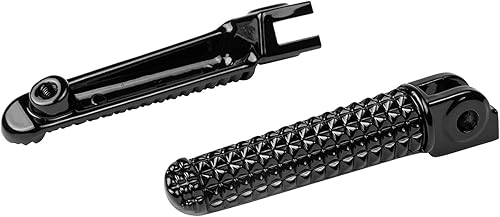 Miniatura 3 de Estriberas delanteras para Yamaha YZF R1 1998-2023, R1S R1M 2015-2023, R6 1999-2020, R6S 2003-2009 (delantero-negro)