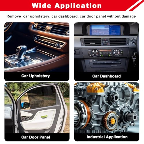 image for AXELECT 3 Pcs Clip Remover Tool, Clip Pliers Set Fastener Removal Tool