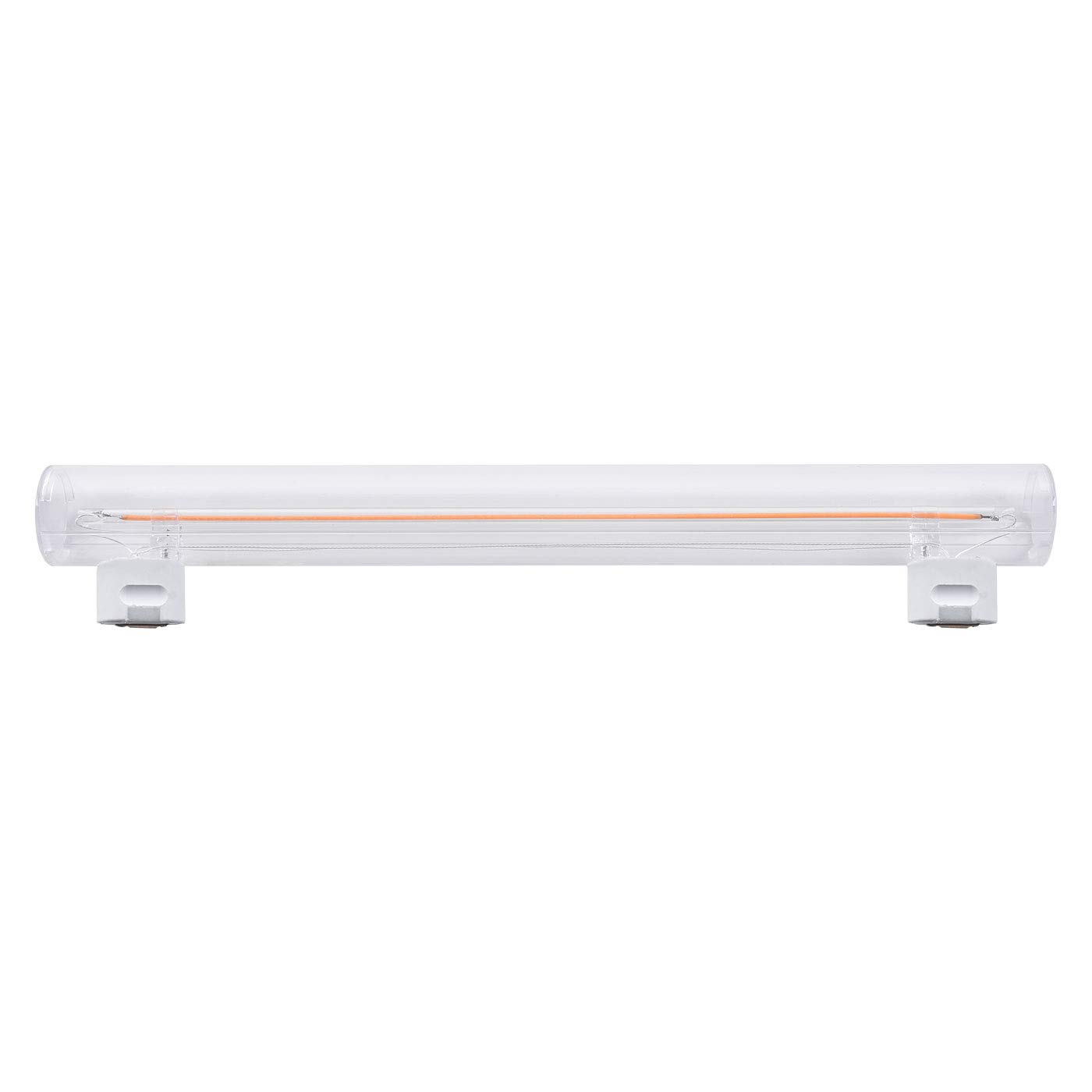 Ampoule Linéaire 30cm 35W S14S - Blanc Chaud, Dimmable, Verre Opale