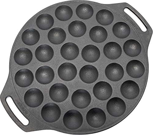 Petromax Poffertjespan poff30 pan van gietijzer voor Nederlandse poffertjes