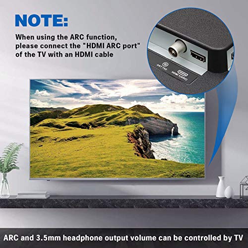 image for HDMI ARC Audio Extractor, Tendak 192KHz ARC Audio Extractor DAC Conver