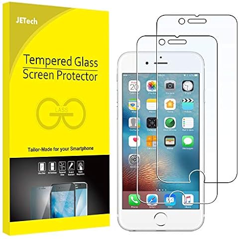 JETech Tempered Glass Screen Protector for iPhone 6s/6 Cover