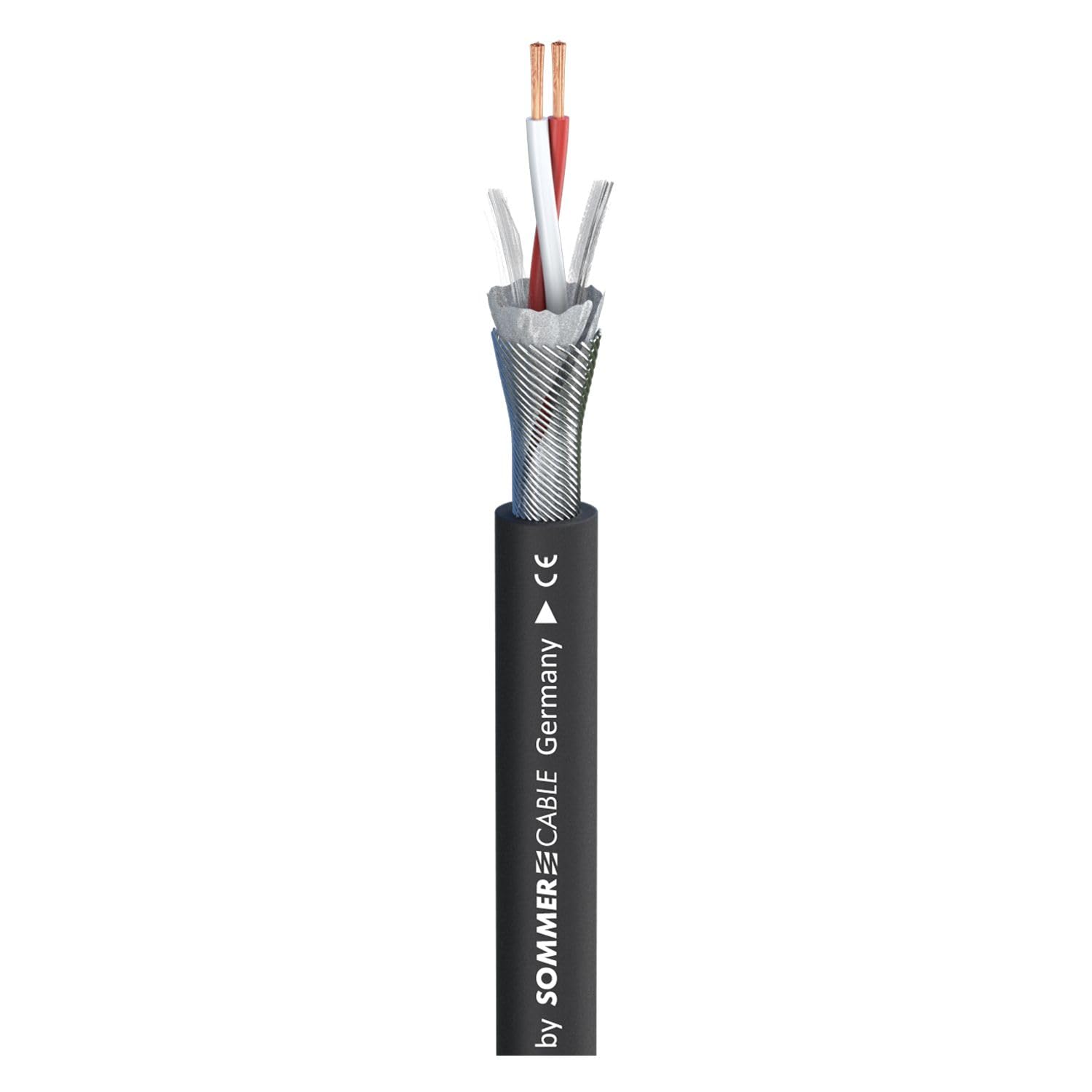 Sommer Cable SC-Source MKII Highflex - Cable de micrófono (30 m), color negro