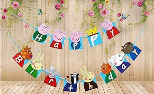 Edge Decor Peppa Pig Birthday Banner