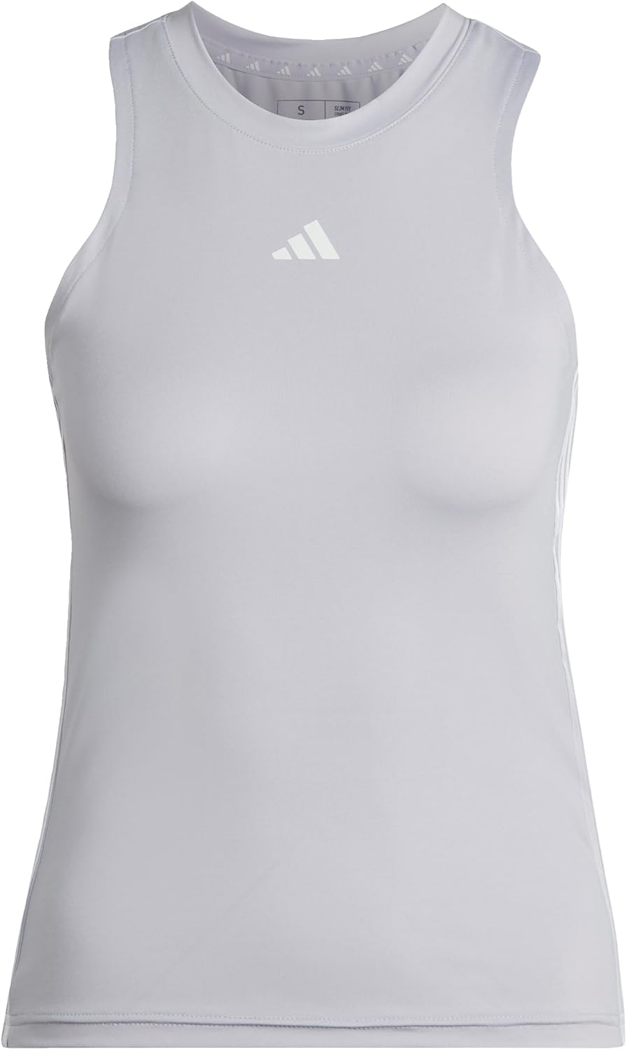adidas Women's Aeroready Training Essentials Regular 3-Stripes Tank