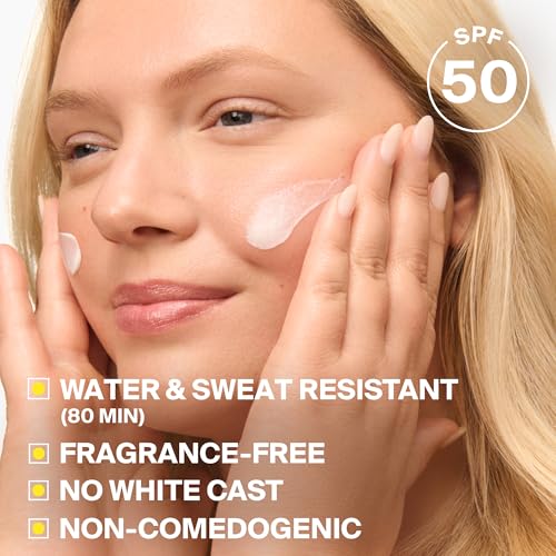 Image of Supergoop! PLAY Everyday Face Lotion SPF 50 - Lightweight, Non-Greasy Formula - Natural Finish - Fragrance Free - Water & Sweat Resistant - All Skin Types - 1.7 fl oz