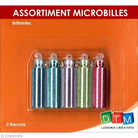 5 Bottles Microbeads – Gloss – DTM