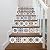 Decorative Rustic Wallpaper Tile Stickers 4 x 4 in just Peel and Stick,Adhesive Vinyl Backsplash Tile Decals of 24pcs for Kitchen,Bathroom,Laundry,Shower Decor