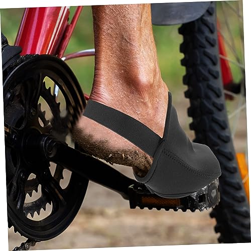 Cubiertas para zapatillas de ciclismo impermeables al frío y cálidas para invierno, accesorio para bicicleta miniatura 4