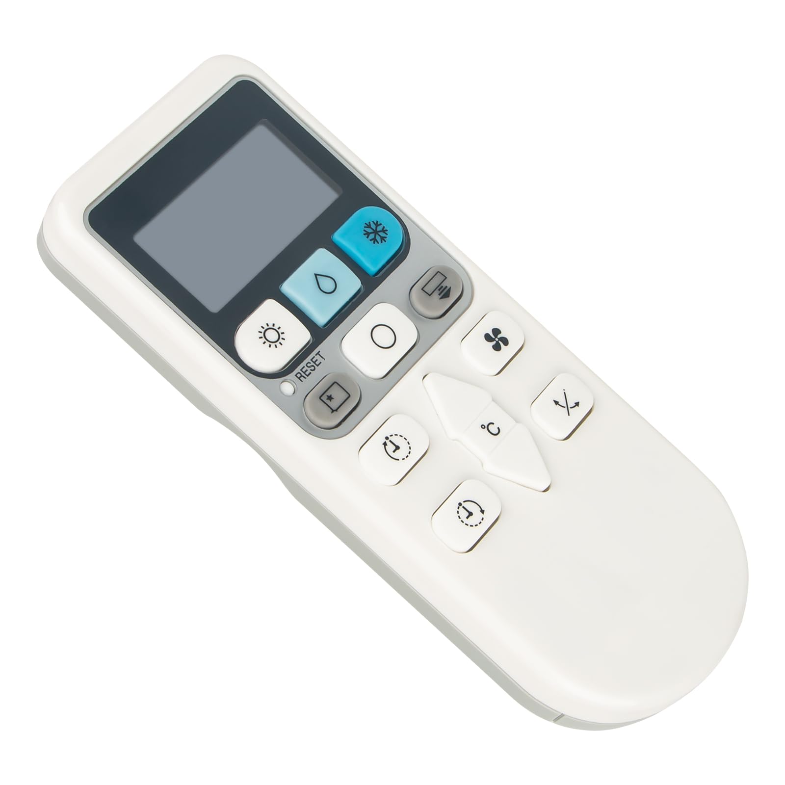 WINFLIKE Telecomando di ricambio universale per condizionatore d'aria RAR-3N4, compatibile con Hitachi PAS-S18CAK PAS-X18CBK RAR-2SP1 RAR-2P1