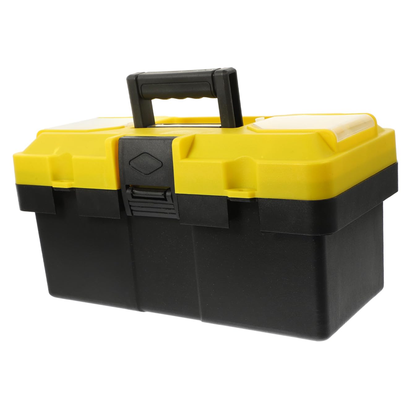 Cassetta Porta Attrezzi Portatile in Plastica Pp Grande Capacità per Utensili Manuali e Oggetti di Media Misura per Elettricisti e Meccanici