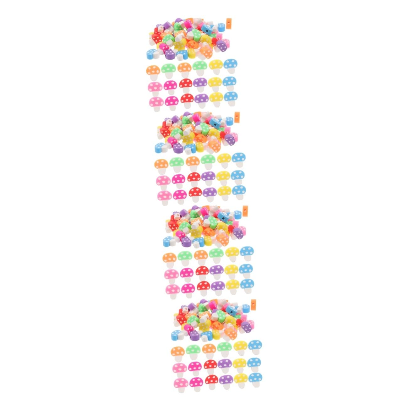 SHINEOFI 4 Juegos De Cuentas De Arcilla Polimérica Para Hacer Joyas Cuentas Sueltas Para Pulseras Y Collares 200 Unidades X 4