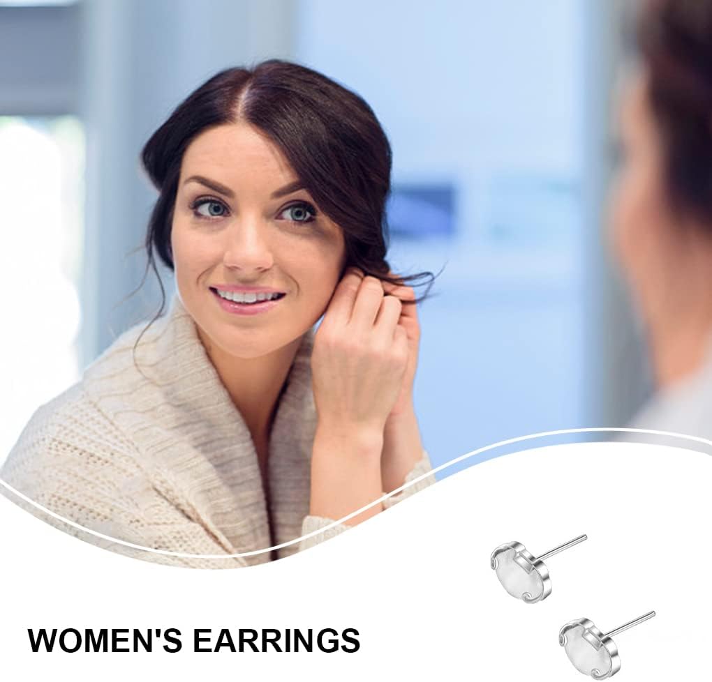 1 Pair Stylish Earrings Set, Fashion Creative Ear Studs Earrings Ladies Earrings, Lightweight Hoops Earrings Accessories for Women, Women'hoop Earrings for Valentine's Day, New Year Christmas Gifts image 3
