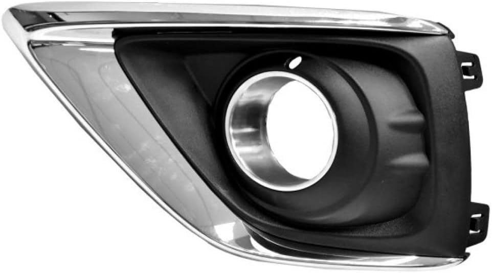 KarParts360 For Buick Envision 2019 2020 Fog Light Bezel Driver Side | Chrome | Plastic | Replacement For GM1038266 | 191275793206