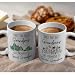 Only The Best Grandpas/Grandmas Get Promoted To Great Grandpa/Grandma Coffee Mugs Set 11 Ounce, Funny Gifts from Grandson, Granddaughter, Grandkids, Christmas Gift for Grandparents