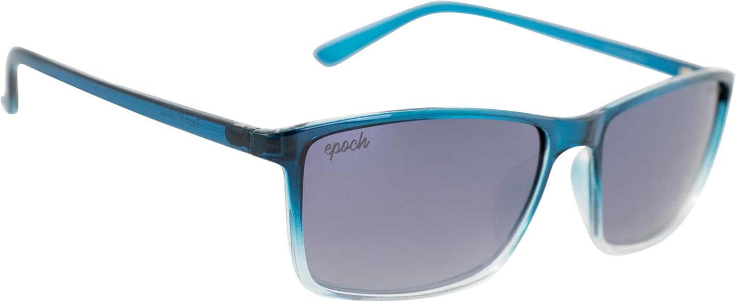 Epoch Eyewear Murphy Sunglasses Black Frame w/Smoke Lens & Blue Fade Frame w/Polarized Smoke Lenses - Image 4