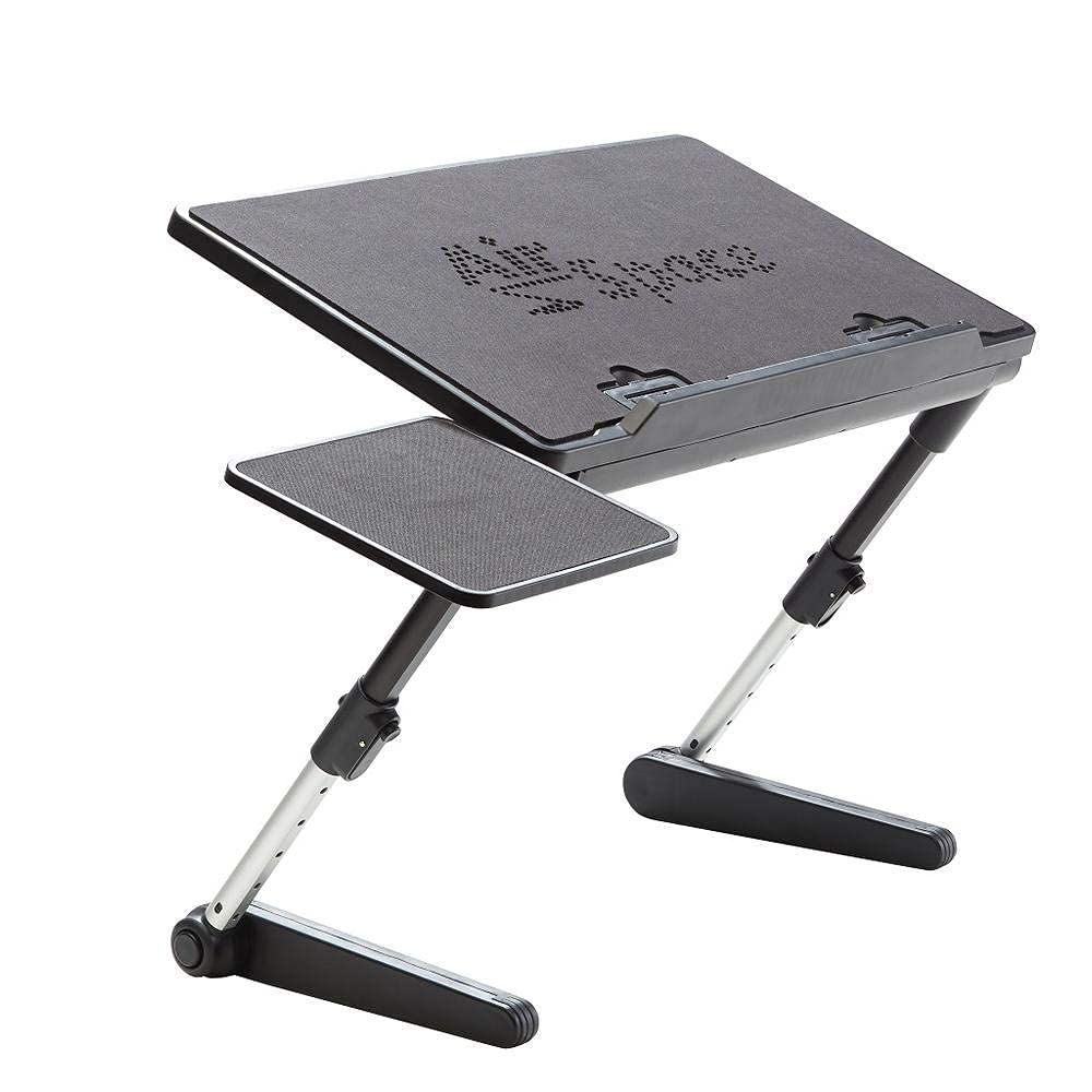 Istore Air Space Laptop Desk | Study Table | Bed Table | Lapdesks with Adjustable Height Tilt Zigzag Table | Lap desks Foldable and Portable Standing Compact Laptop Desk with Cooling Fan Mouse Pad (B0C5JPXC1V) Amazon Price History, Amazon Price Tracker