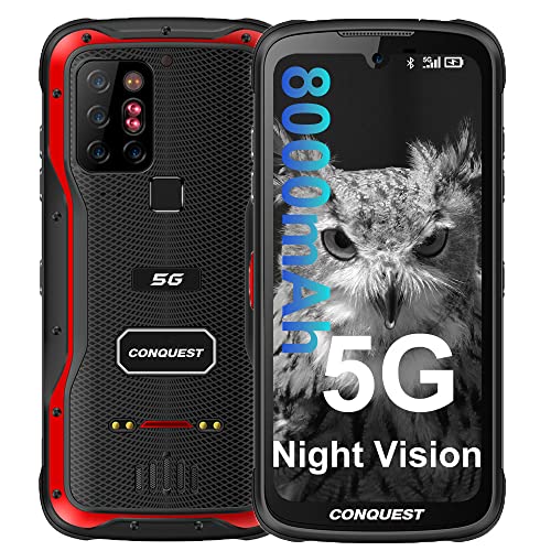 【Dimensity 800&Android 11】CONQUEST CON-20 rugged android phone is equipped with Dimensity 800 5G processor and Android 11 system, and the operation is smooth.