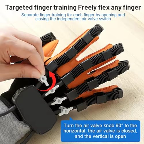 DVK Rehabilitation Robot Hand Glove, Stroke Recovery Hand Glove, Robotic Hand Glove for Stroke Rehab Right Hand Recovery Device - Image 5
