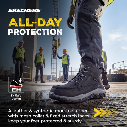 Image of Skechers Men's Santoro Moc Toe Hands Free Slip Ins