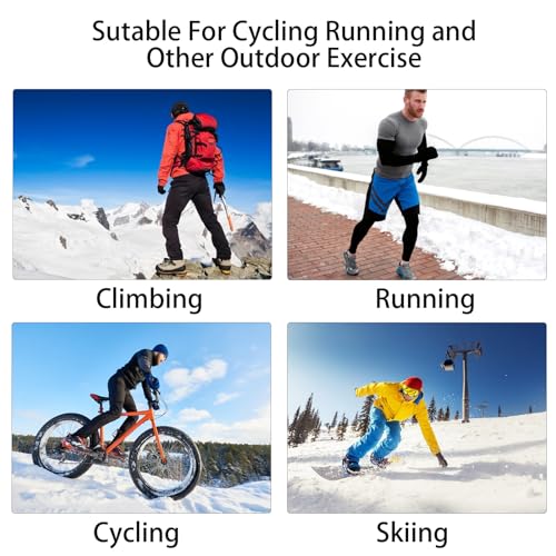 MEETWEE Calzoncillos térmicos para Hombre, Ropa Interior térmica Larga, Pantalones de Invierno, Leggings, Ropa Interior Funcional esquí - imagen 6