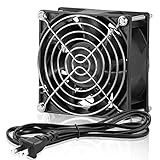 SXDOOL 90mm X 90mm X 38mm 92mm 90mm EC Case Cooling Fan, Double Ball Bearing High Air Flow CFM Cooler