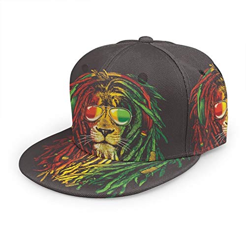 Oaieltj Casquette de baseball unisexe réglable à visière plate pour femmes et hommes, casquette...