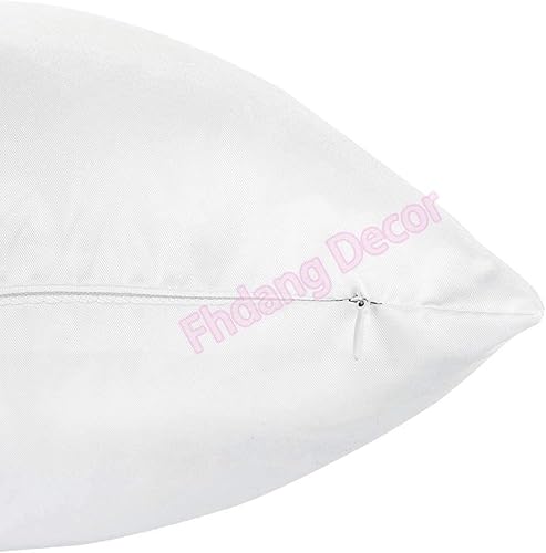 Miniatura 2 de Fhdang Decor Fundas de almohada de algodón personalizadas estándar de 20 x 26 pulgadas, funda protectora de almohada con cremallera personalizada,