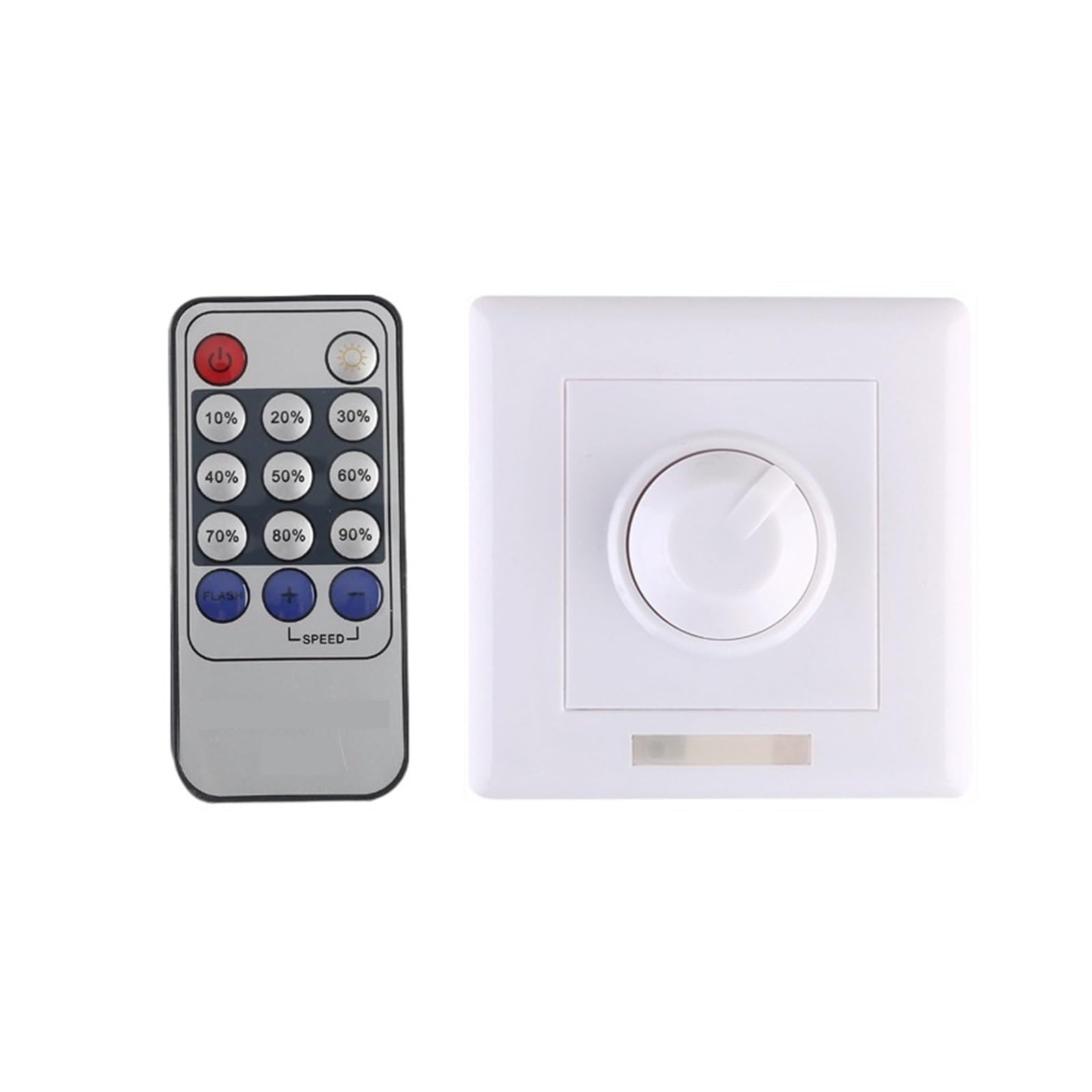 Atenuador Triac de alto voltaje, 110-220V, perilla monocromática, RGB