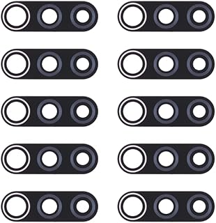 HUANGYUNCHAO Acessórios telefônicos 10 PCS Lente da câmera traseira para Xiaomi Redmi 9/Redmi 9 Prime/Xiaomi Poco M2 Substituição do telefone celular
