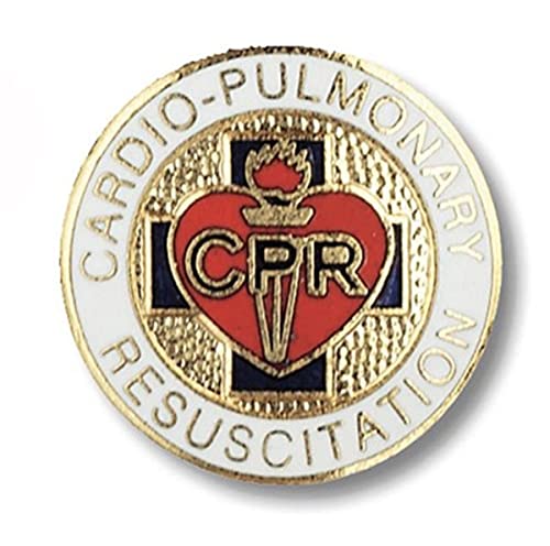 Image of Prestige Medical Emblem Pin, CPR (Cardio Pulmonary Resuscitation)