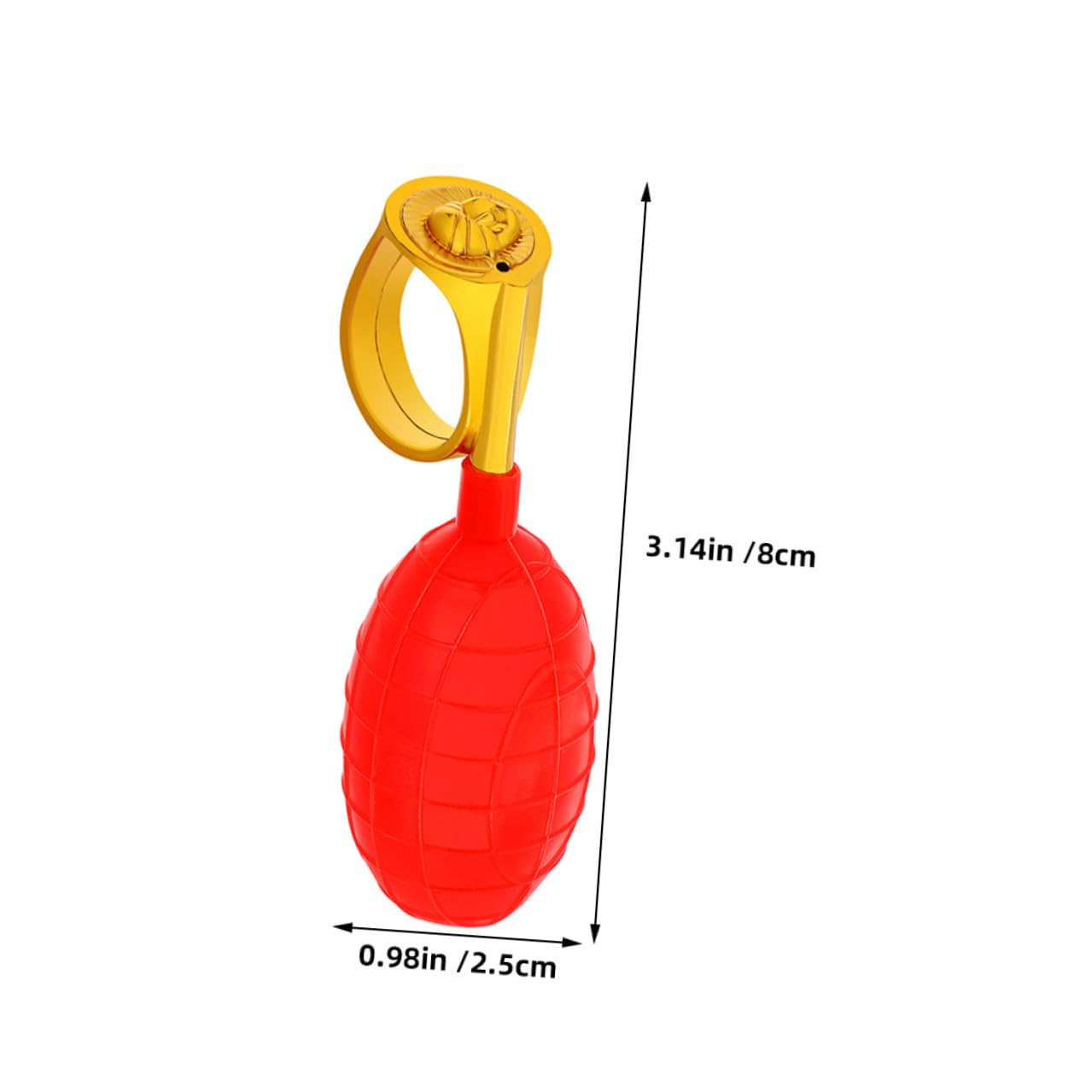 Uonlytech Anelli Spruzza Acqua 3 Pezzi Giochi Scherzo Per Feste Indoor Outdoor 3.15X0.98X0.98In Anello Dello Scherzo Dell'Acqua Divertenti Attività Di Gruppo
