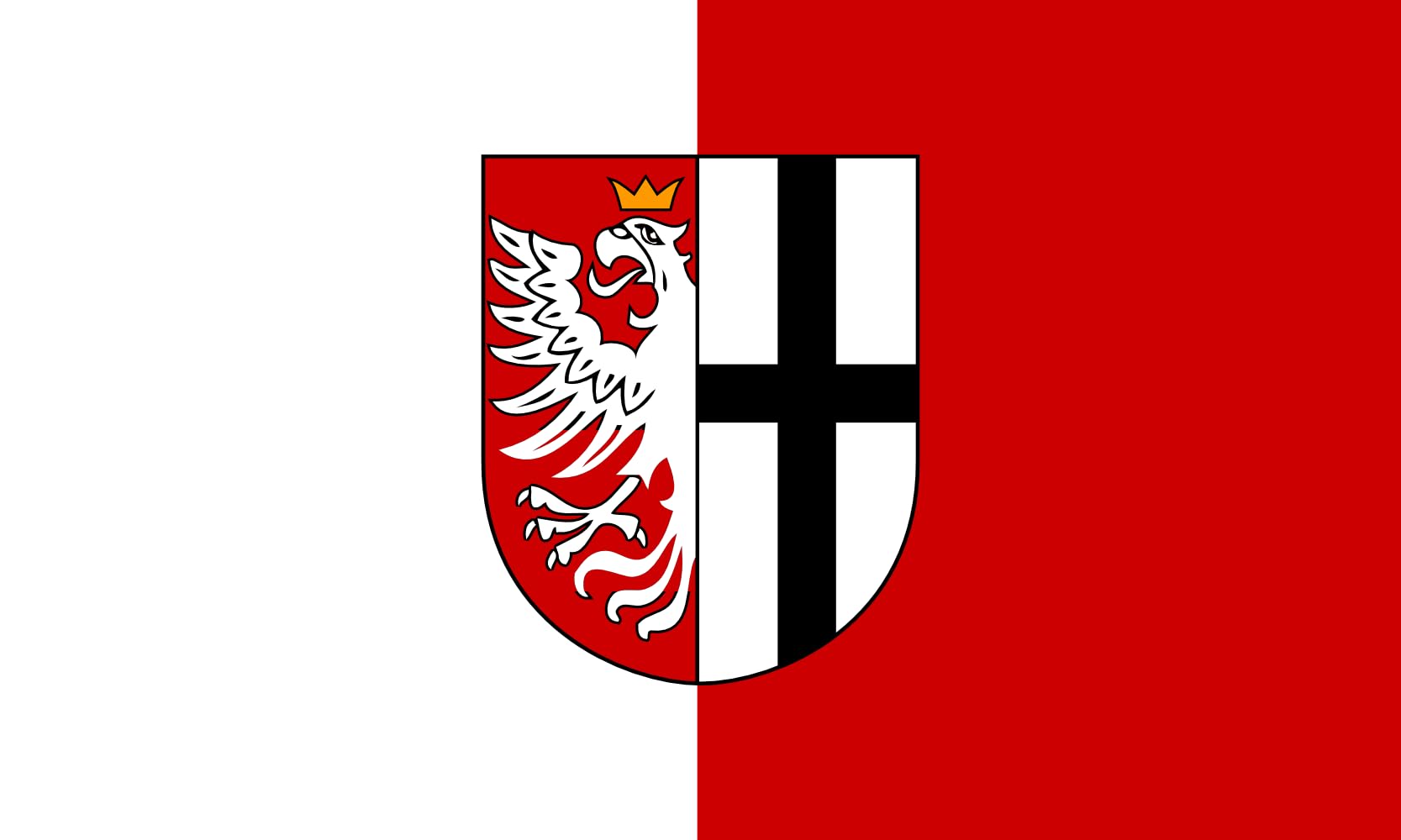 Drapeau Altenahr grand format de la municipalité officielle