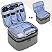 LUXJA Carrying Bag Compatible with Most Major Mini Projectors, Portable Case for Mini Projector and Accessories, Gray