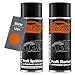 Produktbild TRISTARcolor Autolack Spraydosen Set für BMW U94 Feuerorange II/Fire Orange II Basislack Klarlack Sprühdose 400ml