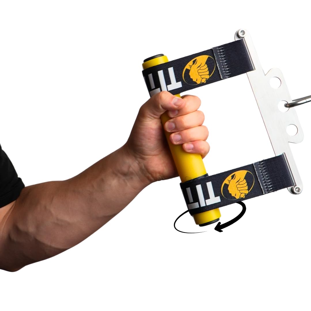 Wrist Wrench Wrist Roller | Finger & Handtrainer, Avambraccio per cavo | Armwrestling, bodybuilding, fisioterapia