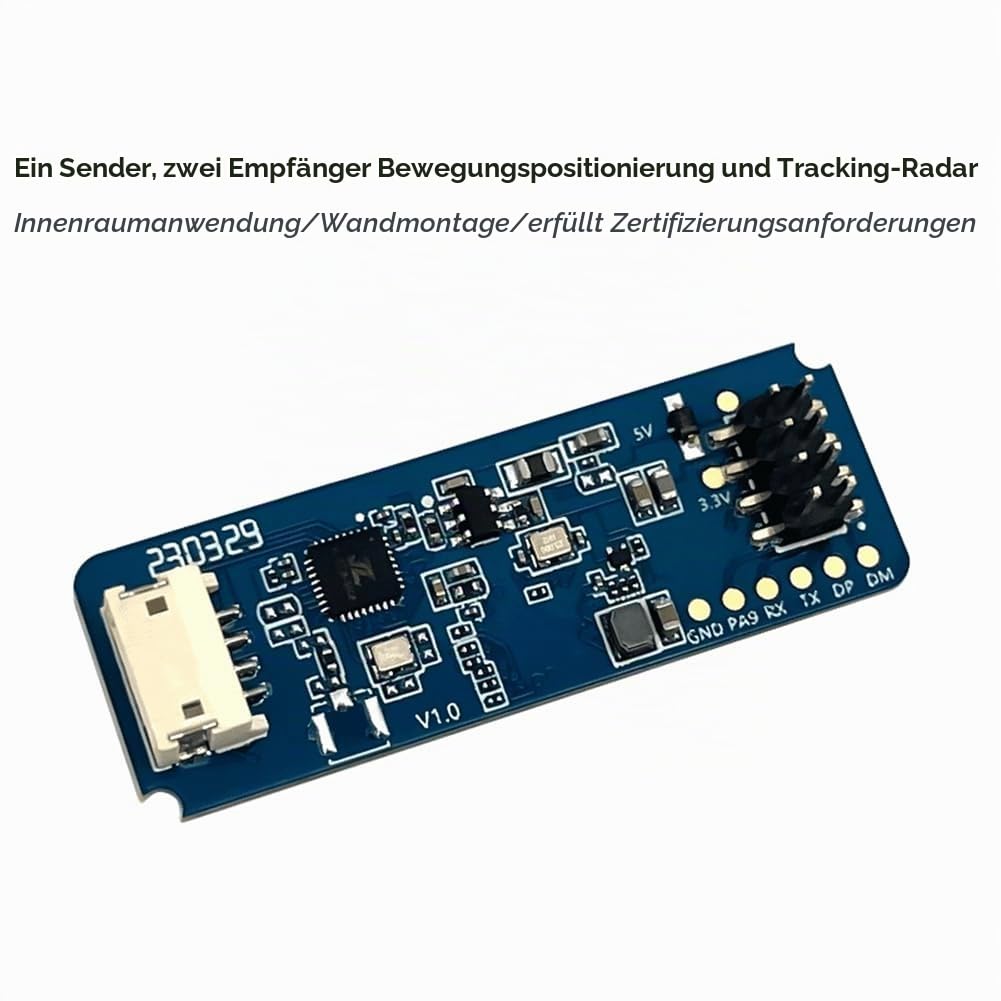 HLK-LD2450 24G Smart Home Wave Bewegung des menschlichen Körpers Target Tracking Sensormodul Radar Test Distanz Geschwindigkeit Langlebig