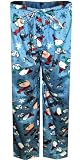 Briefly Stated Mens Peanuts Charlie Brown Christmas Silky Fleece Loungepant (Medium)