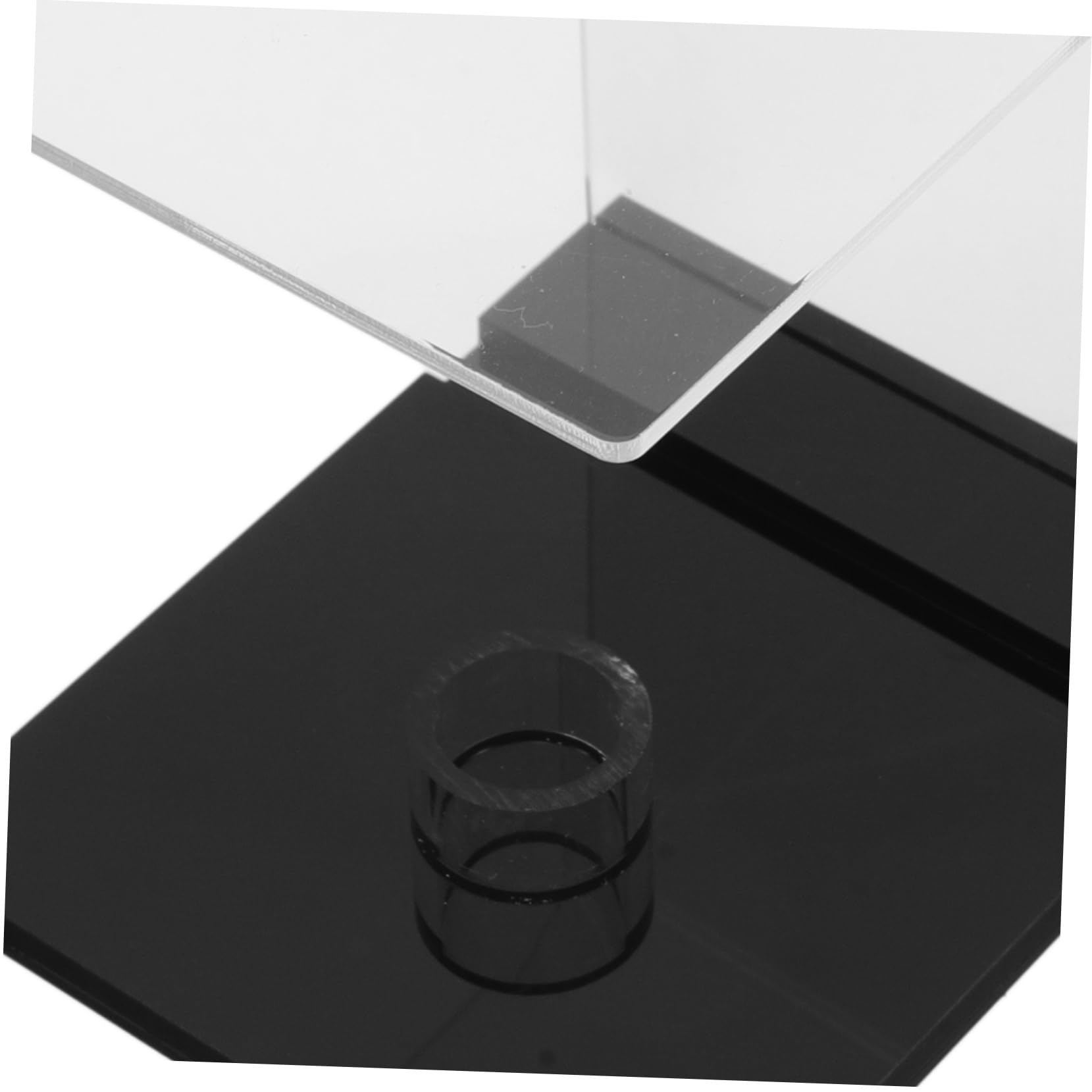 SUPVOX Vitrina Transparente para Bolas Base, 2 Unidades, Acrílico