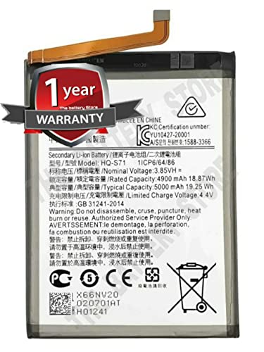 Image of THE BATTERY STORE Original HQ-S71 Battery for Samsung Galaxy M11 SM-M115FZKEINS / SM-M115FZKDXSG / M115F Battery with 1 year warranty and high capacity battery backup. Carefully check your phone model and purchase. (FOR SAMSUNG M11)